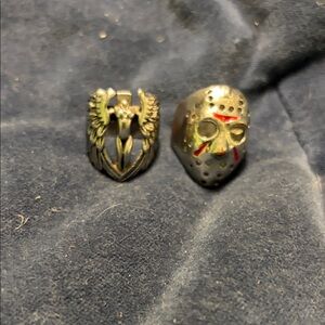 Gold and Silver Themed Rings